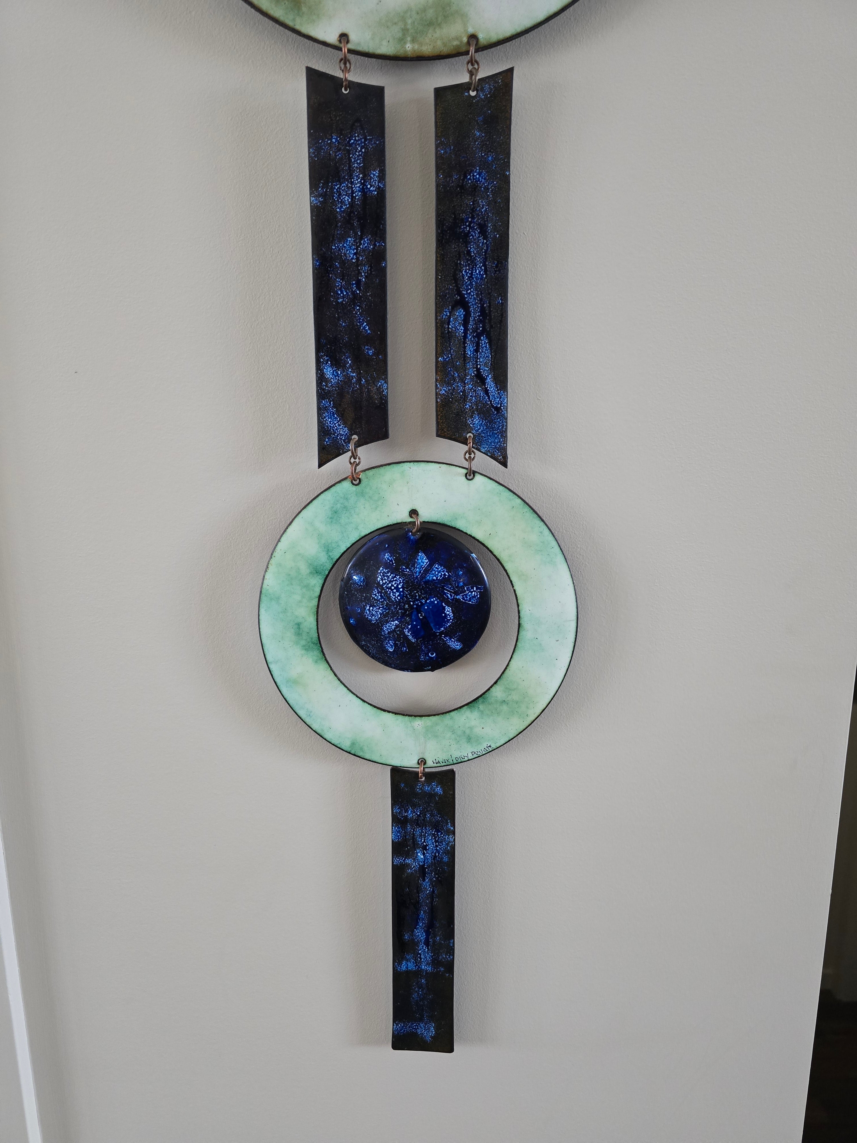 Hank & Diny Frugte Enamel Wall Hanging