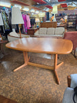 Teak Dining Table with Extension - Seats 6 to 8