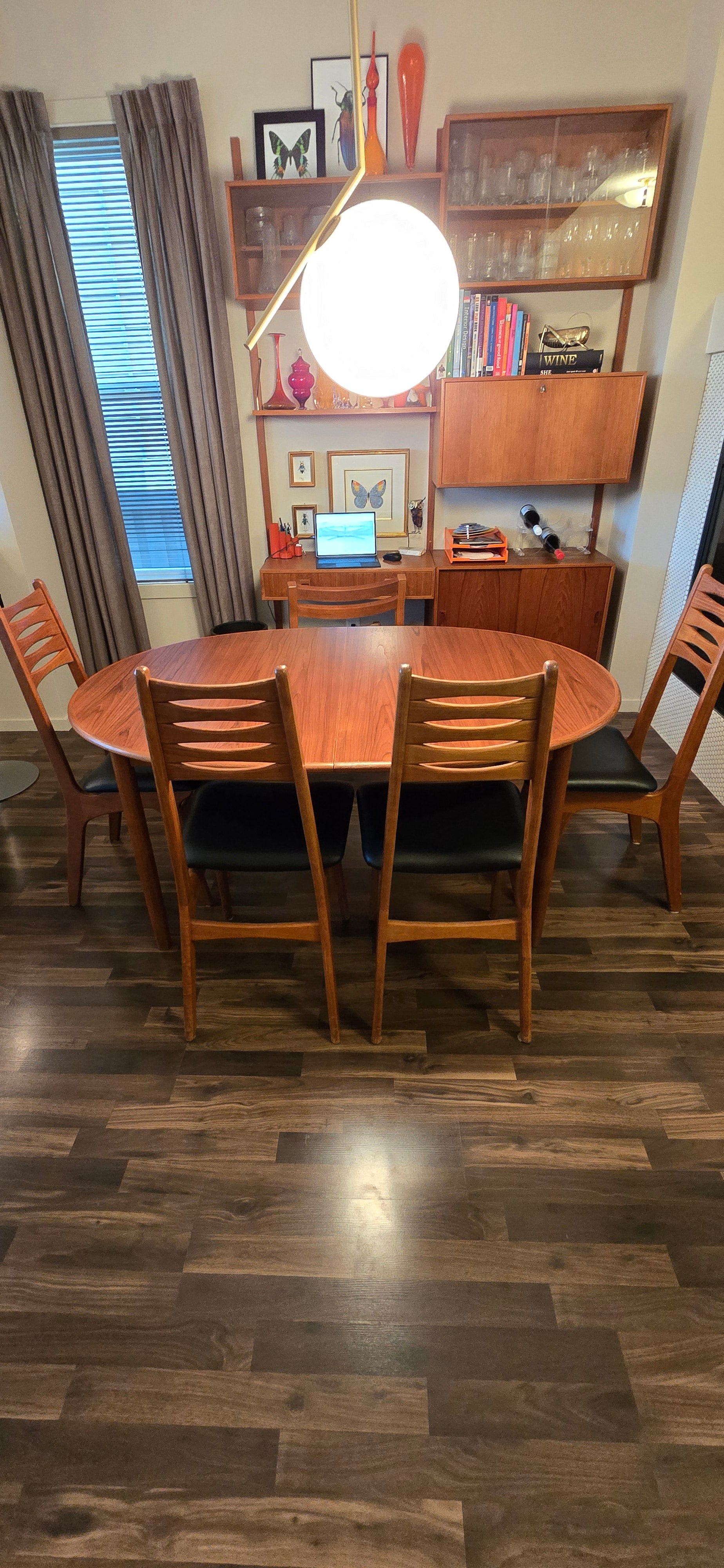 Danish Teak Dining Table - Seats 6 to 10