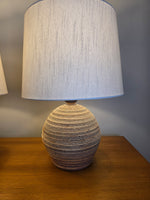 Pair of Studio Pottery Lamps