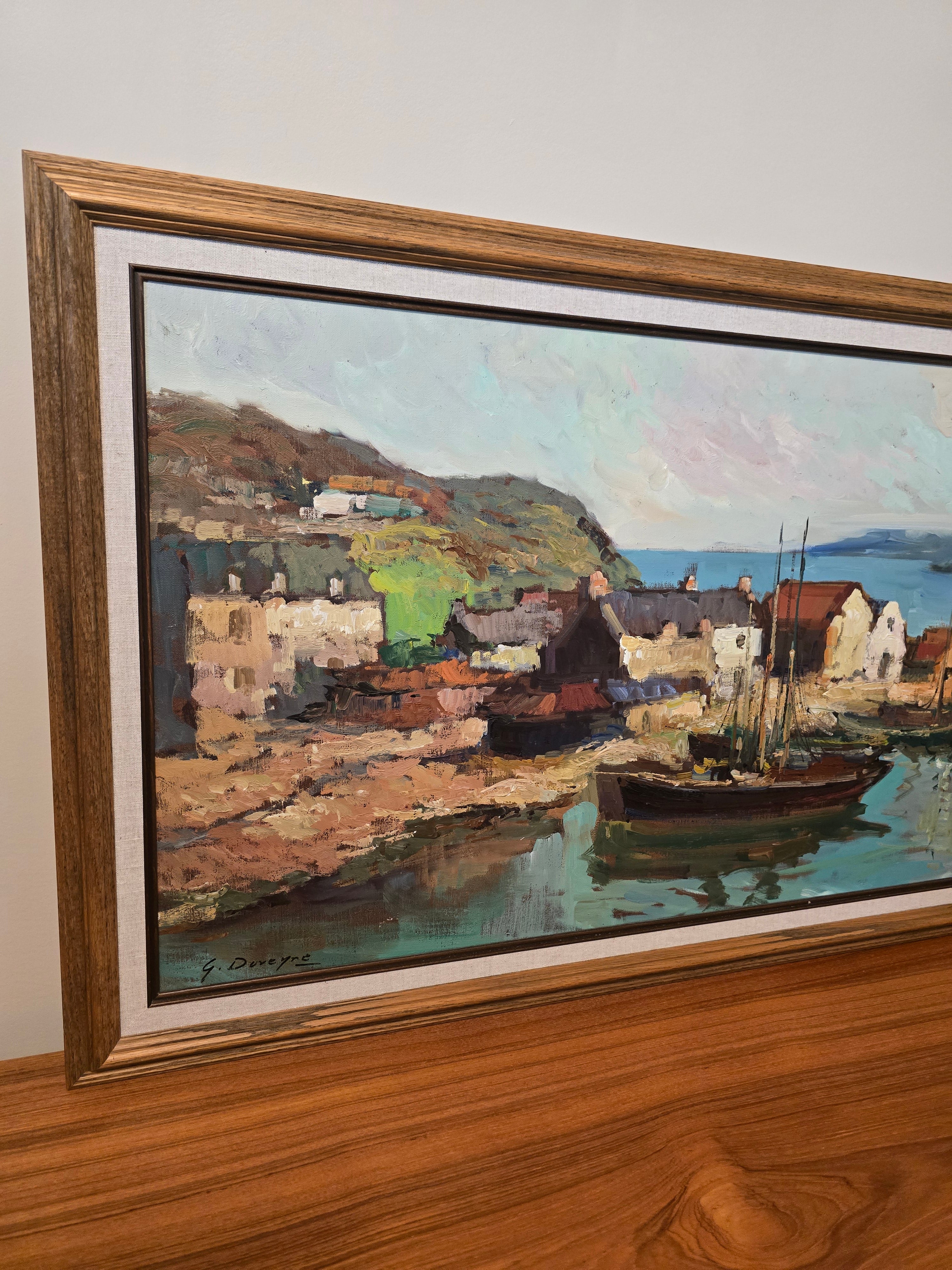 Guy Duveyre Framed Oil Painting