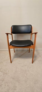 Erik Buck for O.D. Mobler Teak Dining Chairs x6