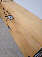 String Modular Shelf System in Black & Ash