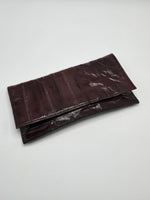 Vintage Eel Skin Leather Wallet