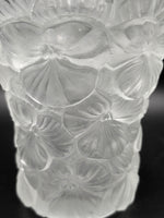 Barolac Frosted Pansy Vase