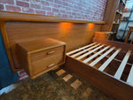 Dyrlund Teak Queen Platform Bed