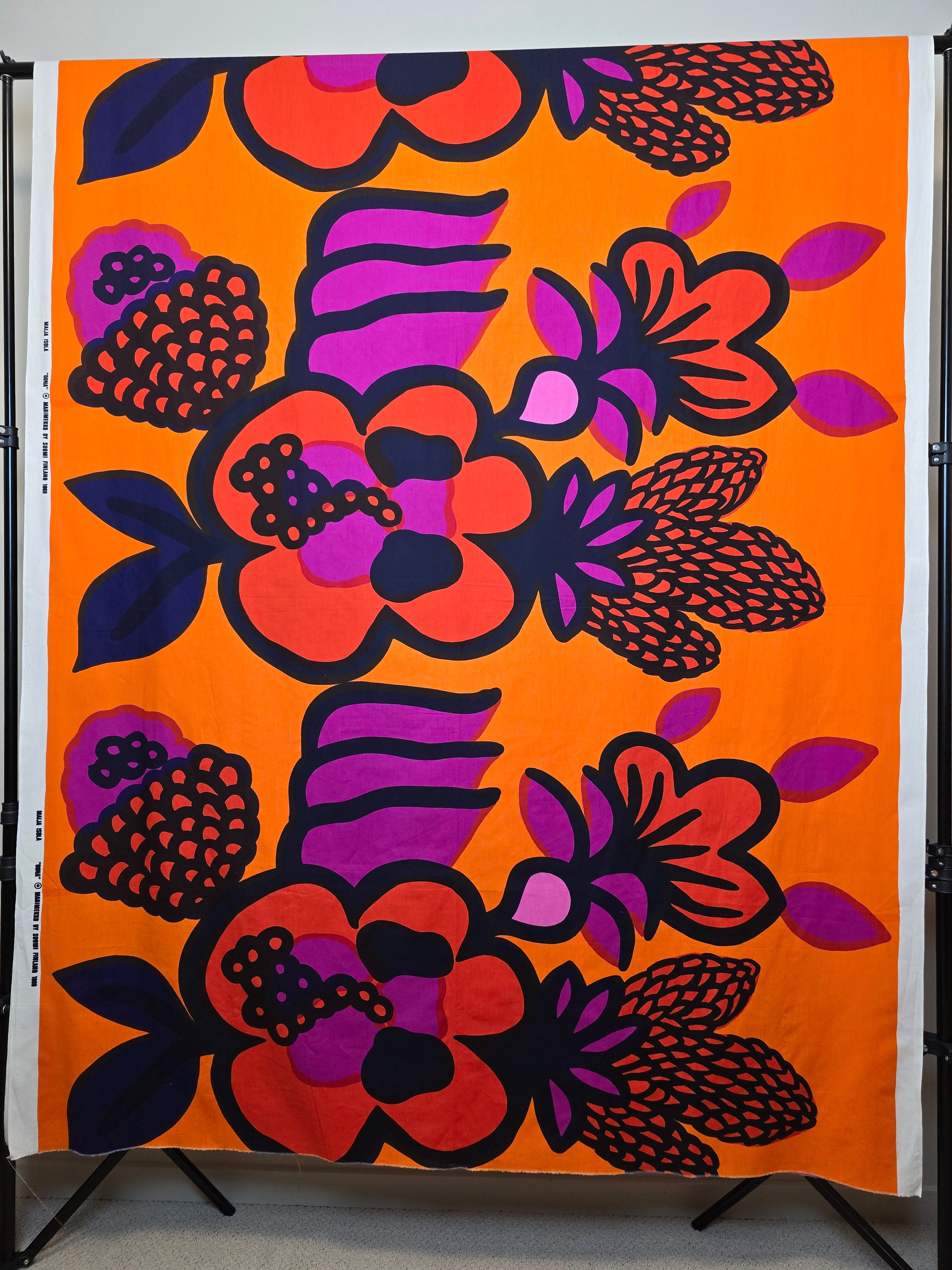 Marimekko Oona Fabric 1969