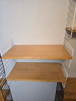 String Modular Shelf System in White & Ash