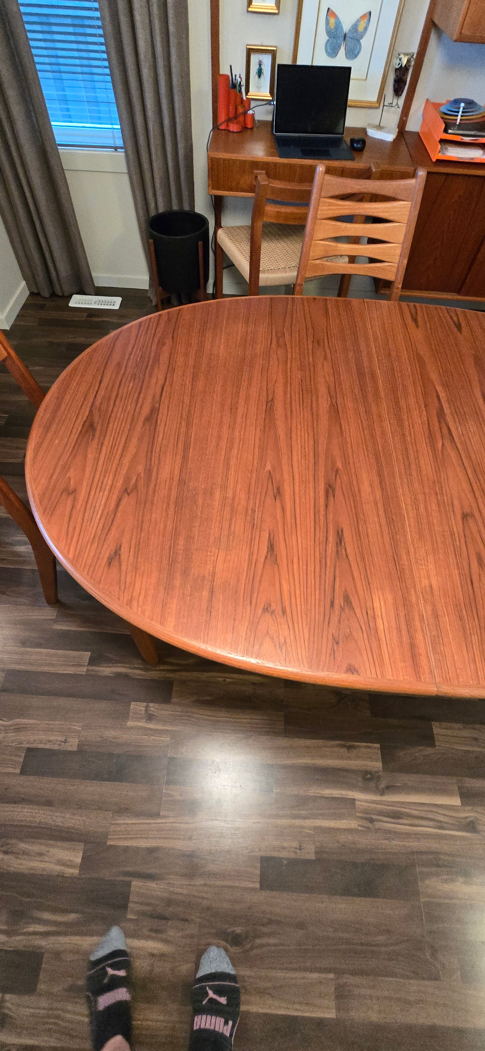Danish Teak Dining Table - Seats 6 to 10