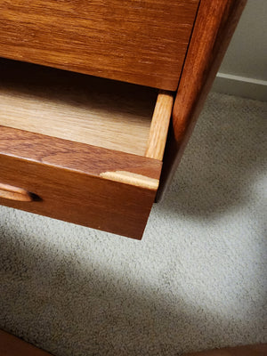 Teak 9 Drawer Dresser