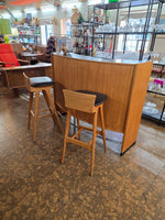 Dyrlund Teak Boomerang Bar by Erik Buck