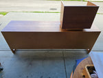 Teak 9 Drawer Dresser & Nightstand