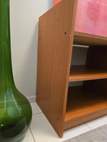 Teak Record Cabinet