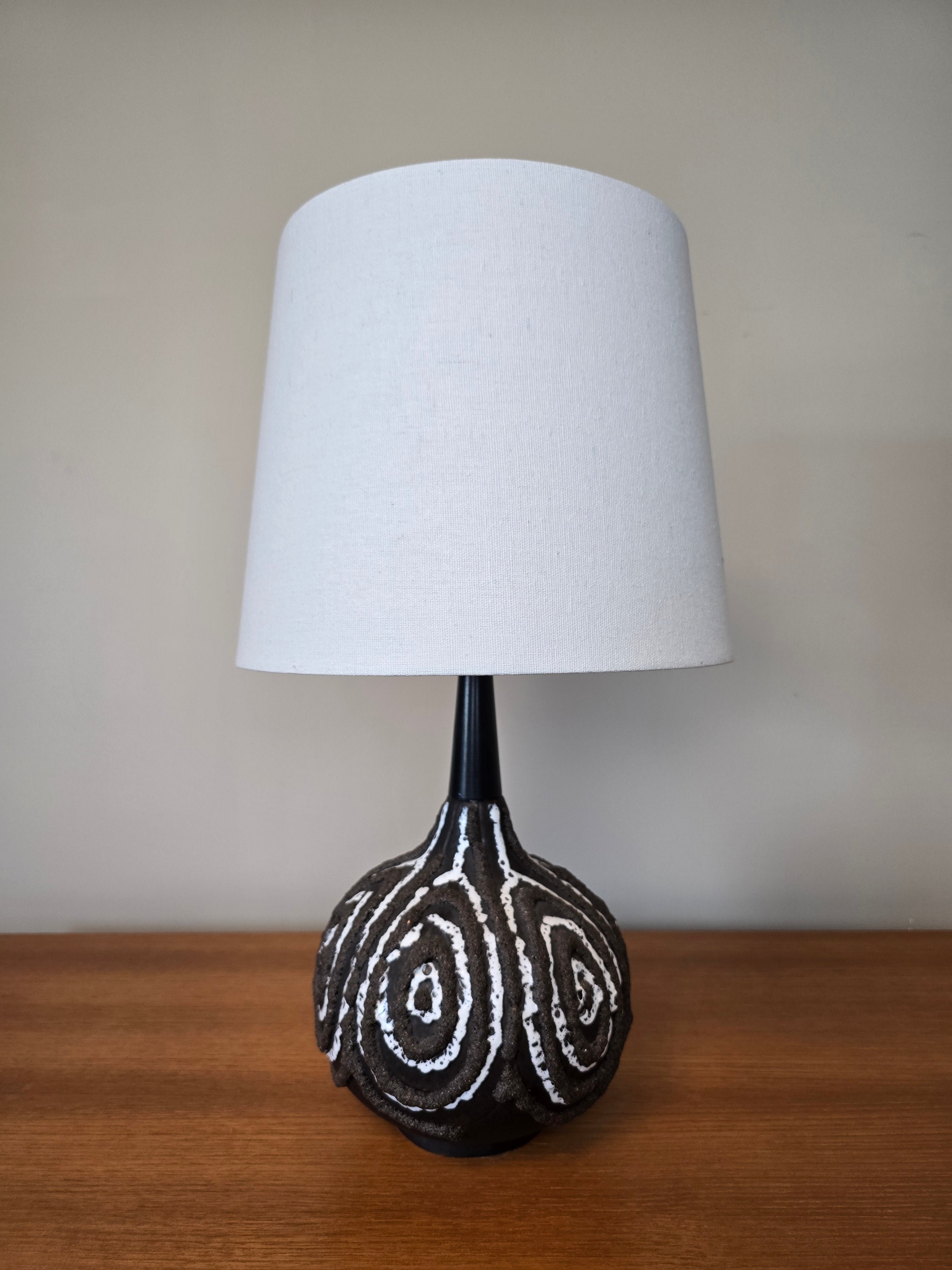 Maurice Chalvignac Small Fat Lava Table Lamp