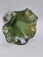 Imperial 'Ripple' Iridescent Carnival Glass Vase