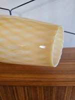 Butterscotch Quilted Cased Empoli Vase