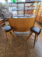 Dyrlund Teak Boomerang Bar by Erik Buck