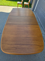Teak Dining Table with Extension - Seats 6 to 8