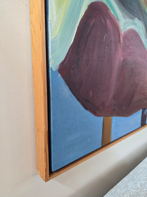 Carolyn Lee Nude Male Framed Painting