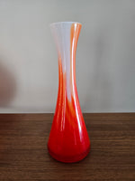 V.A.S. Empoli Orange Swirl Vases