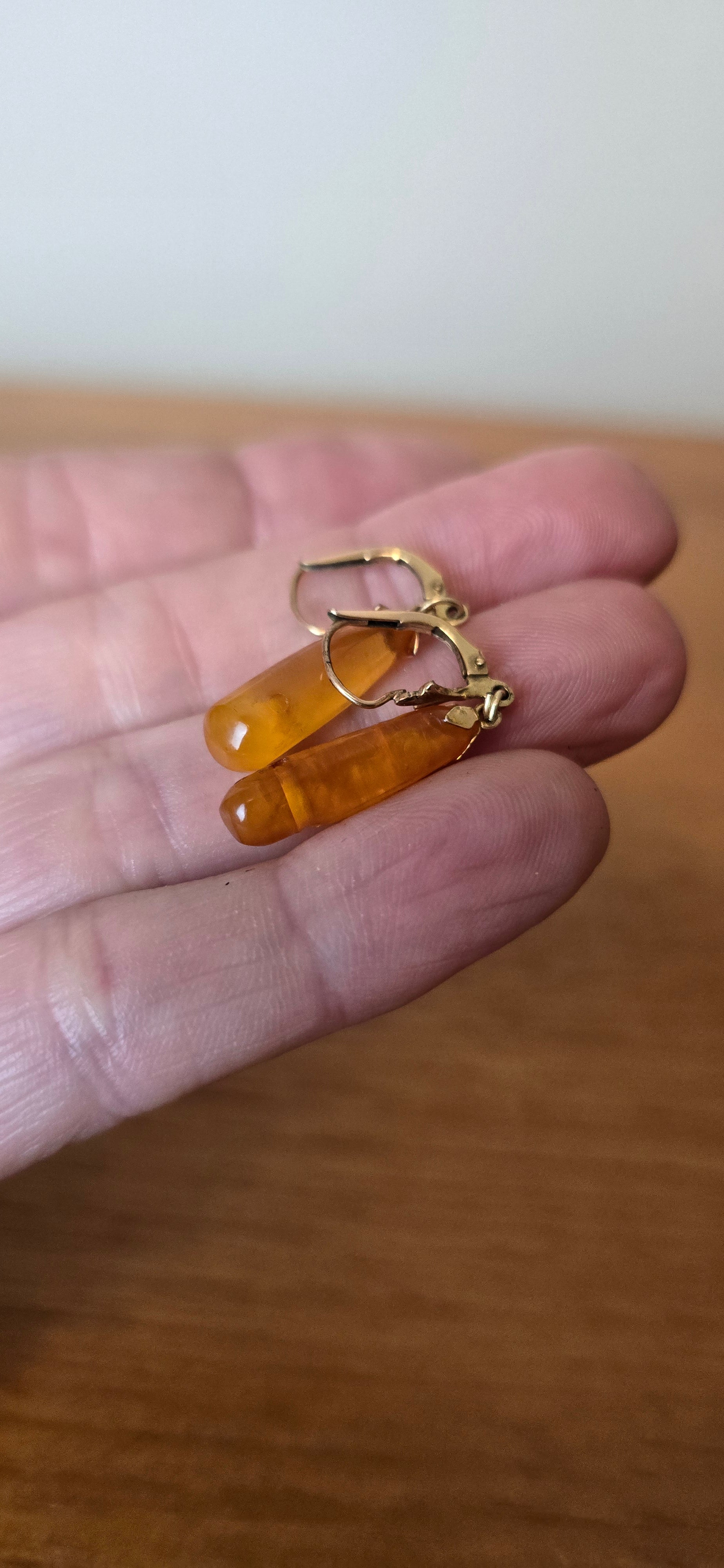 Vintage Raw Amber Necklace