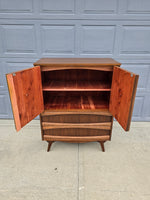 Upright Cedar Chest with Drawers