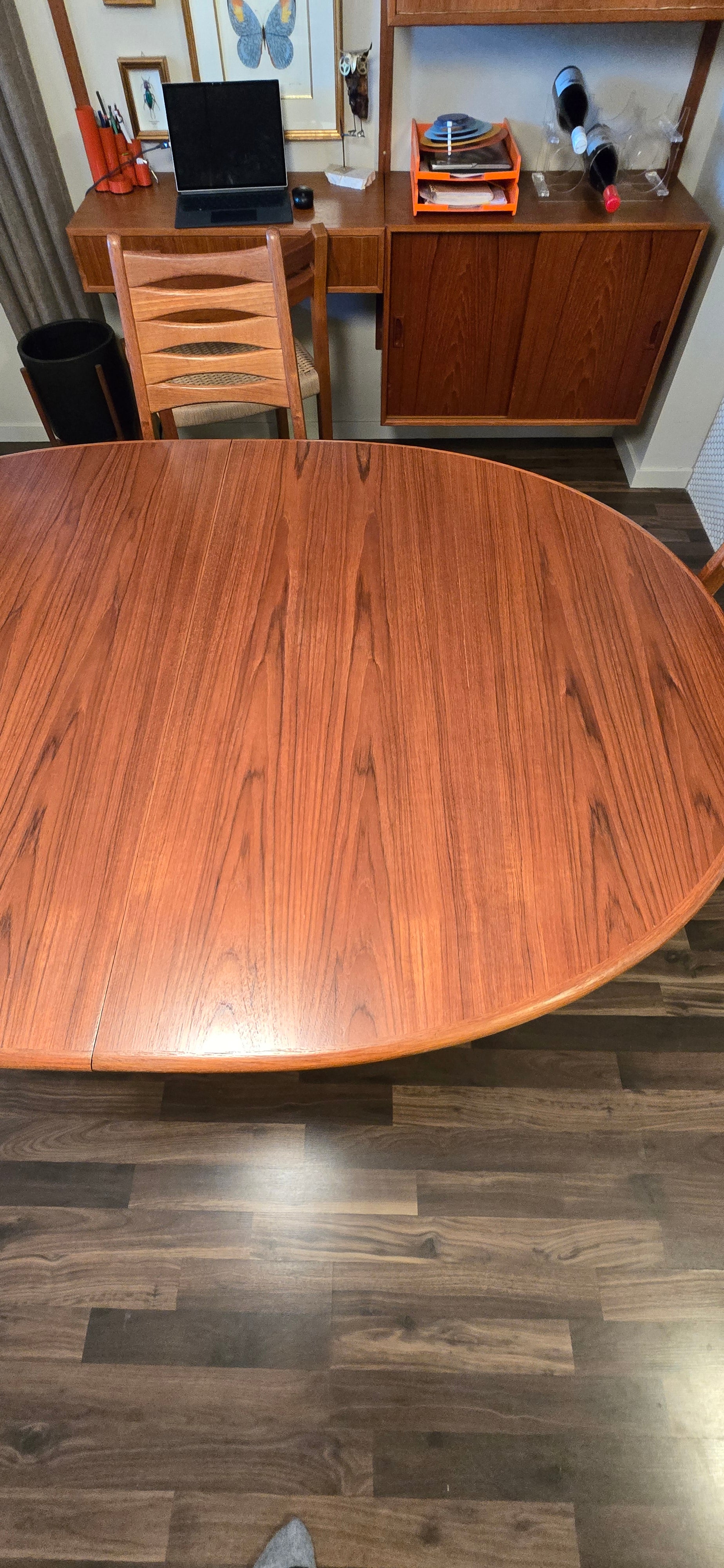 Danish Teak Dining Table - Seats 6 to 10
