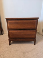 Pair of Walnut Nightstands