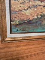 Guy Duveyre Framed Oil Painting