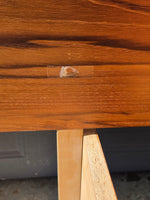 Queen Teak Platform Bed
