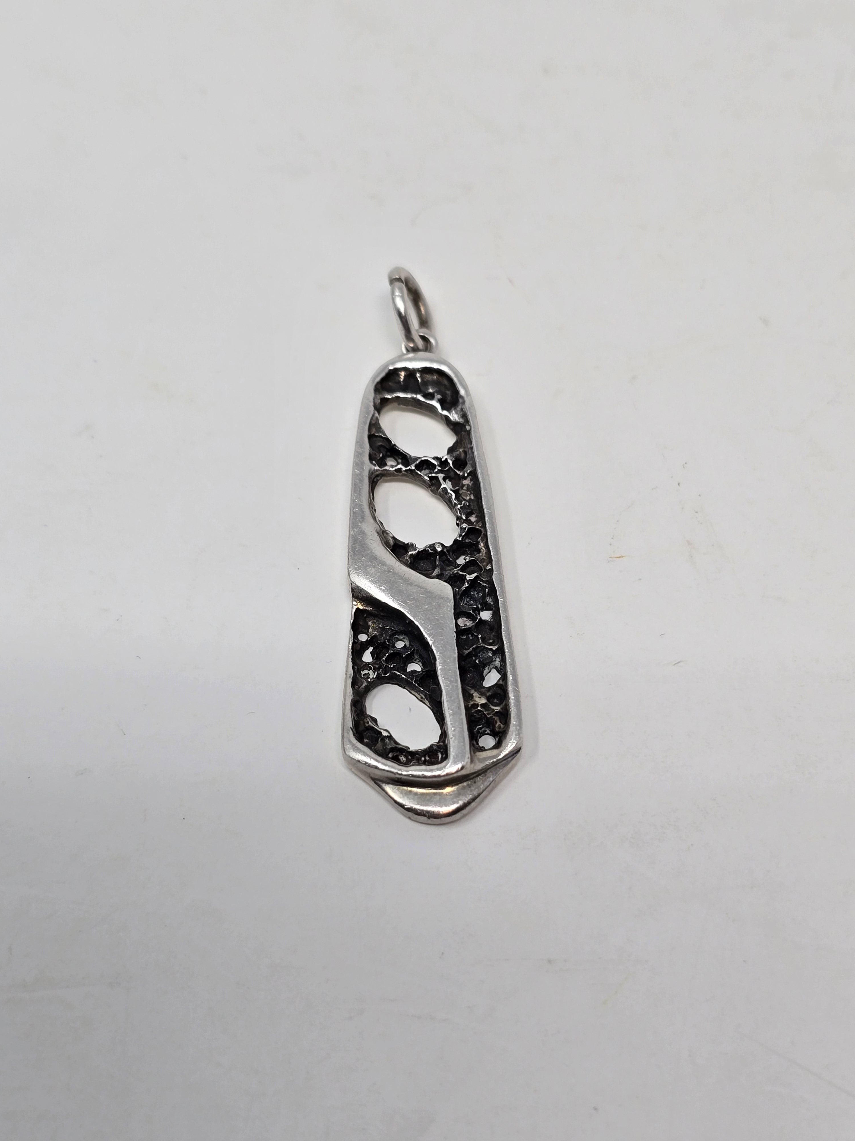Erika Hult de Corral Silver Pendant