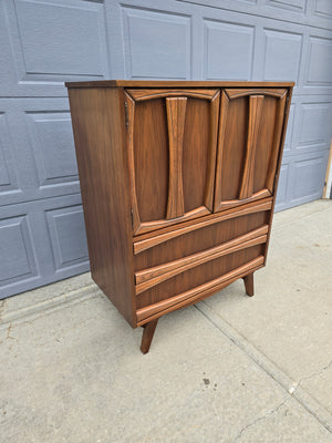 Upright Cedar Chest with Drawers