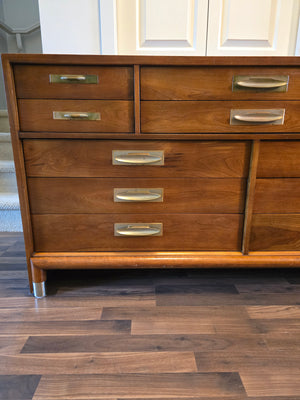 Willett Trans-East Solid Cherry 12 Drawer Dresser w/ Mirror