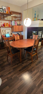 Danish Teak Dining Table - Seats 6 to 10
