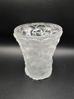 Barolac Frosted Pansy Vase