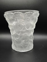 Barolac Frosted Pansy Vase