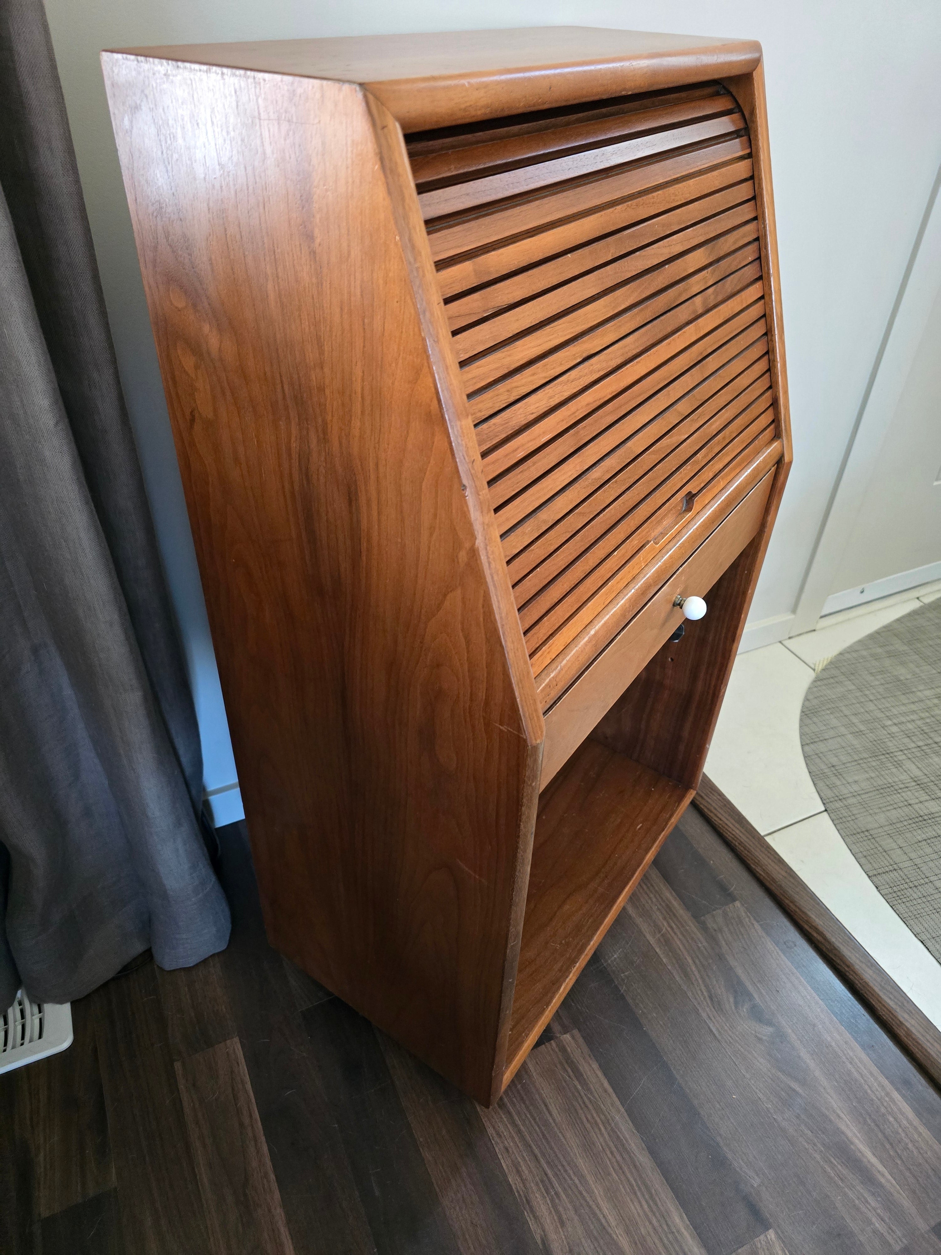Drexel Declaration Walnut End Table