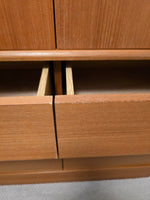 Large Teak Gentleman's Chest of Drawers