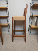 Danish Cord Bar Stools x4
