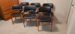 Erik Buck for O.D. Mobler Teak Dining Chairs x6