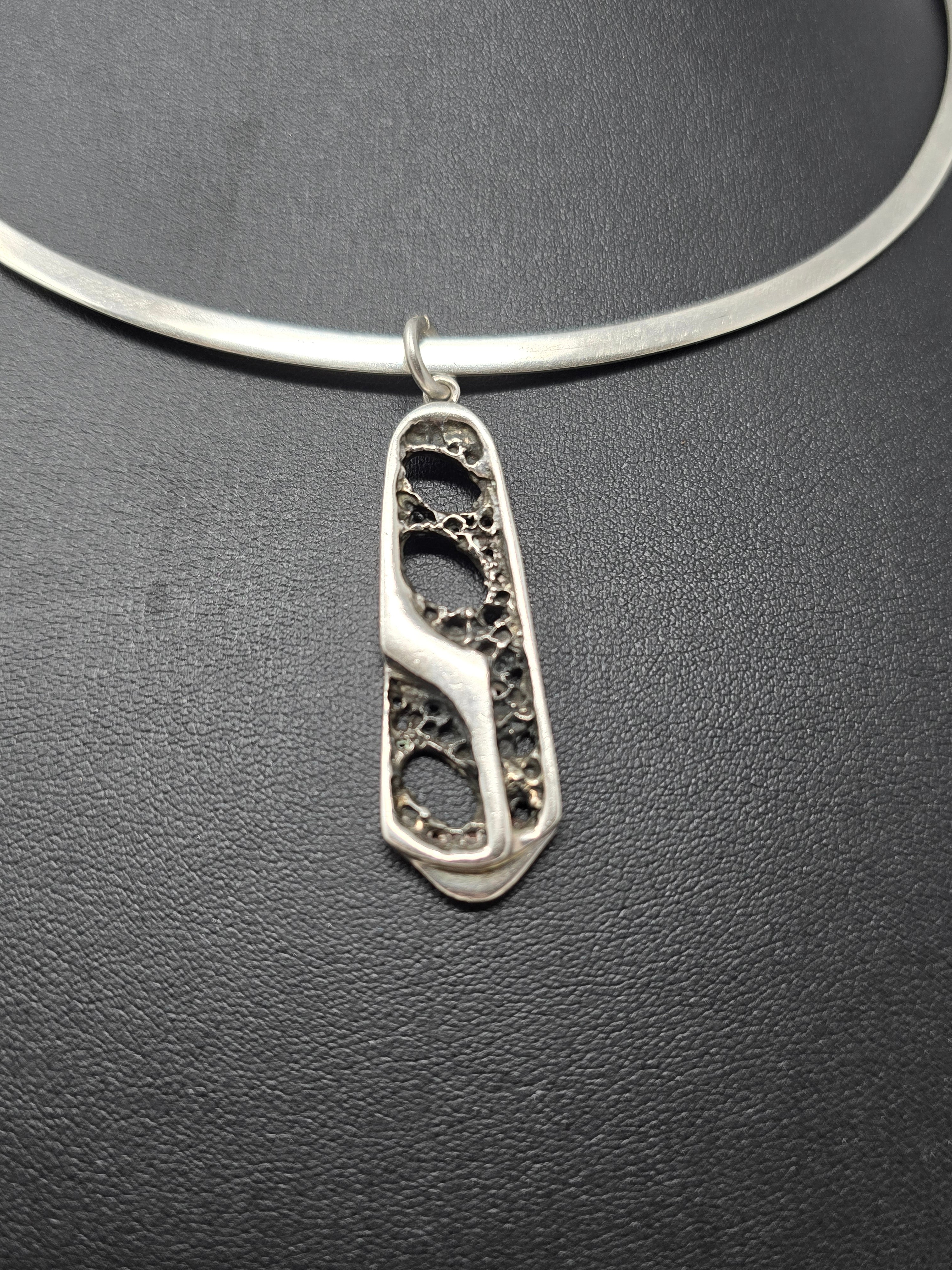 Erika Hult de Corral Silver Pendant