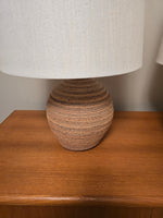 Pair of Studio Pottery Lamps