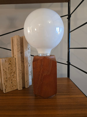 Teak Mini Lamp