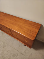 Teak 9 Drawer Dresser