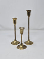 Brass Candlesticks - assorted