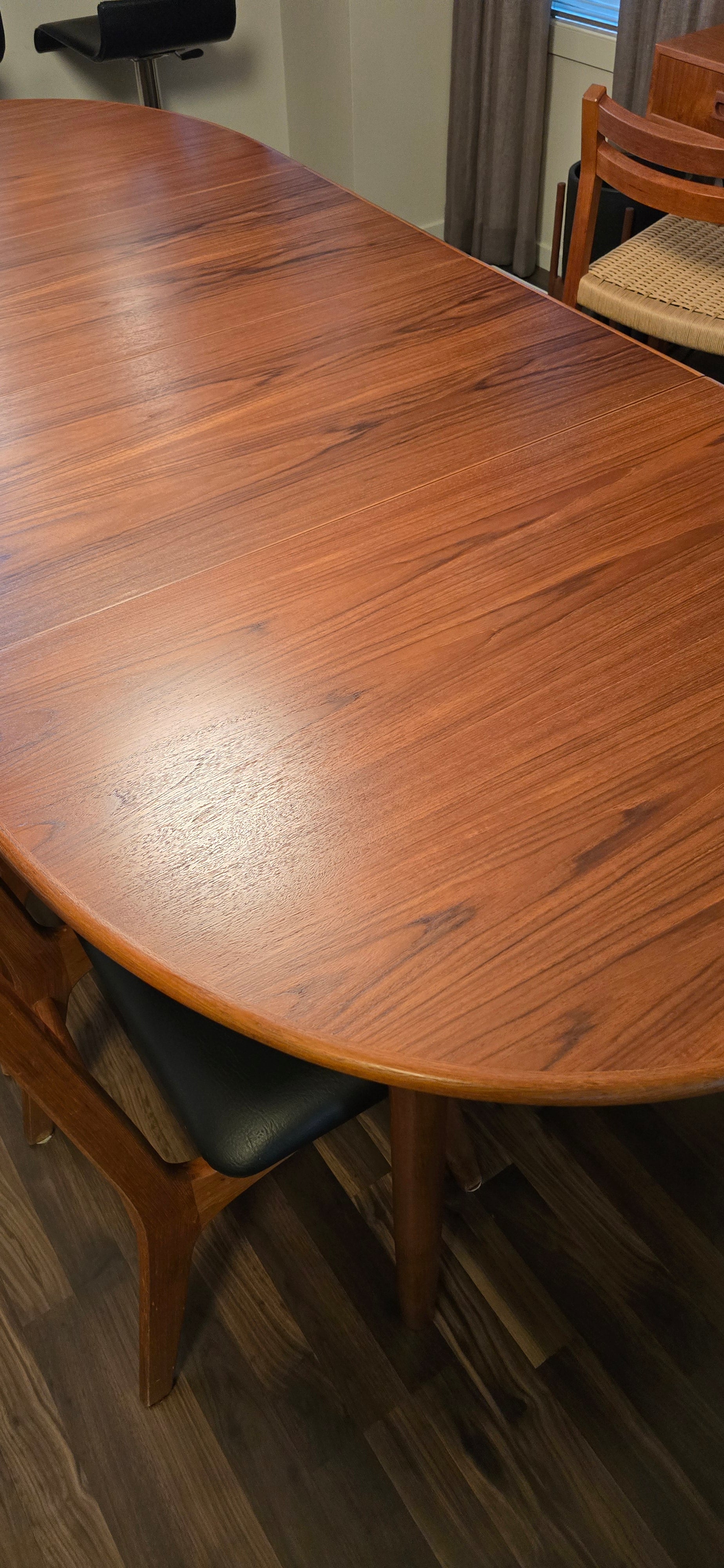 Danish Teak Dining Table - Seats 6 to 10