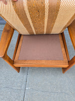 Komfort High Back Teak Rocking Chair