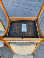 Teak High-back Dining Chairs - Set of 4