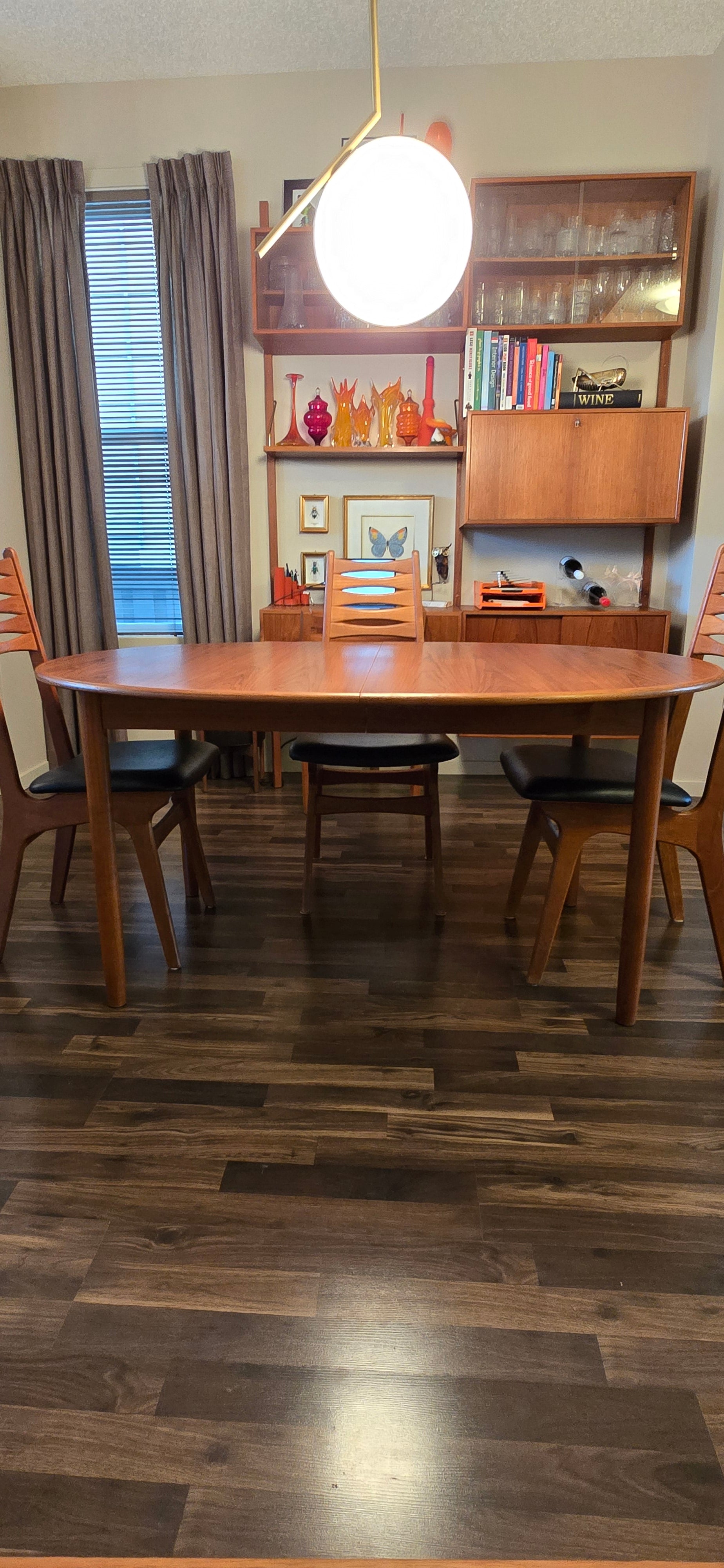 Danish Teak Dining Table - Seats 6 to 10