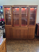 Danish Modern Teak Sideboard & Hutch